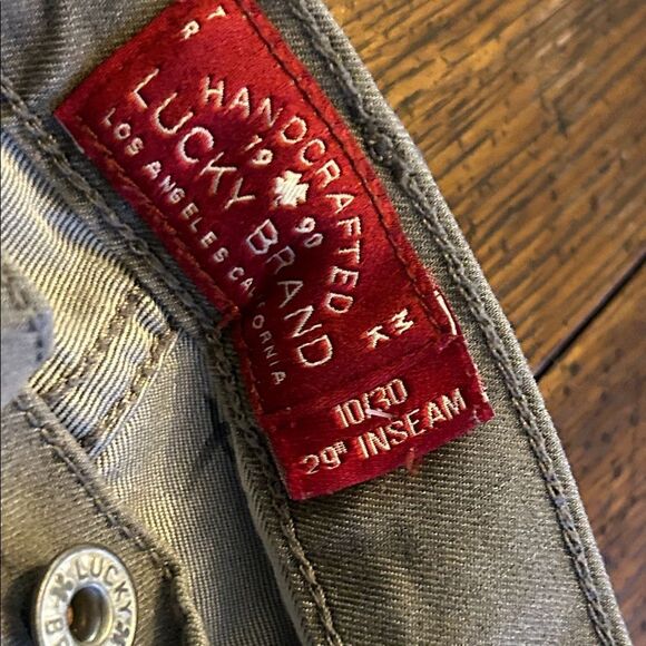 Lucky Brand Women's Charlie Super Skinny Gray Jeans with Zippers. Sz 10 EUC - Picture 9 of 12